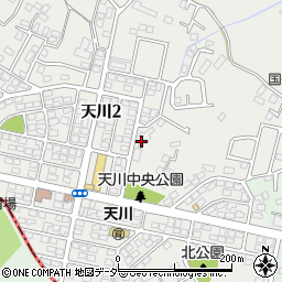 天川長寿館周辺の地図