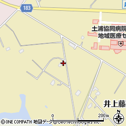茨城県行方市井上藤井135周辺の地図