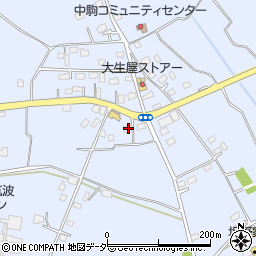 茨城県常総市大生郷町3321-2周辺の地図