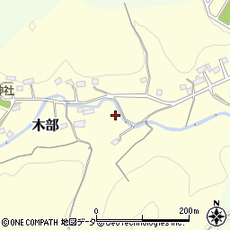 埼玉県比企郡小川町木部352周辺の地図