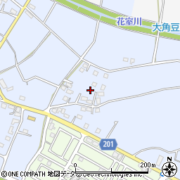 茨城県つくば市大角豆1168周辺の地図
