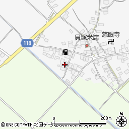 茨城県かすみがうら市坂614周辺の地図