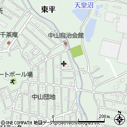 埼玉県東松山市東平1894-190周辺の地図