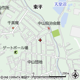 埼玉県東松山市東平1894-101周辺の地図