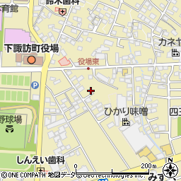 長野県諏訪郡下諏訪町4835-5周辺の地図