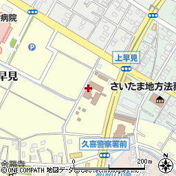 埼玉東部消防組合　消防局災害情報ガイド周辺の地図