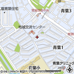 久喜青葉団地１－１２号棟周辺の地図