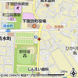長野県諏訪郡下諏訪町西鷹野町周辺の地図