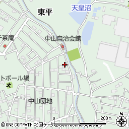 埼玉県東松山市東平1894-192周辺の地図