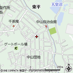 埼玉県東松山市東平1894-88周辺の地図