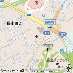 福井県勝山市長山町周辺の地図
