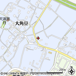 茨城県つくば市大角豆1324周辺の地図