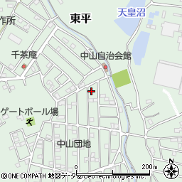埼玉県東松山市東平1894-105周辺の地図