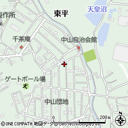 埼玉県東松山市東平1894-217周辺の地図