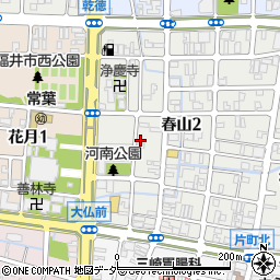 理容店周辺の地図