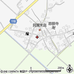 茨城県かすみがうら市坂612周辺の地図