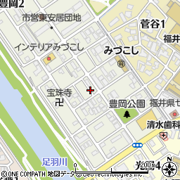 〒910-0027 福井県福井市豊岡の地図
