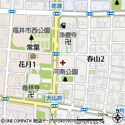 福井市ふれあい公社ケアプランセンター周辺の地図