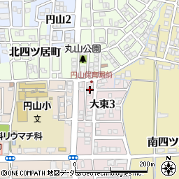黒川クリーニング円山店周辺の地図