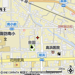 長野県諏訪郡下諏訪町6124-1周辺の地図