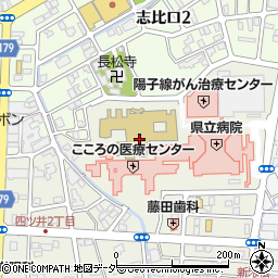 福井県立病院周辺の地図