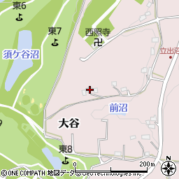 埼玉県東松山市大谷2520周辺の地図