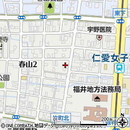 吉田餅店周辺の地図