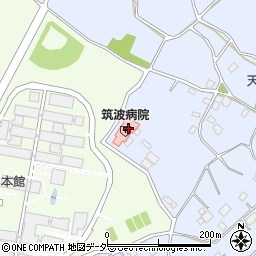 茨城県つくば市大角豆1761周辺の地図