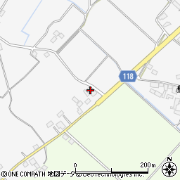 茨城県かすみがうら市坂1222周辺の地図