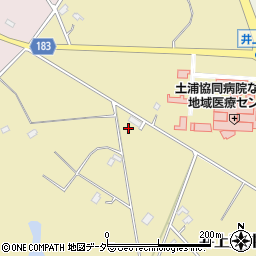 茨城県行方市井上藤井170周辺の地図