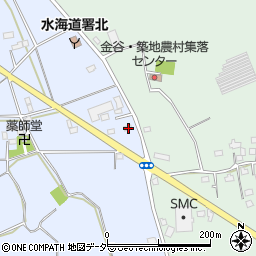茨城県常総市大生郷町2614周辺の地図