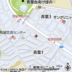 埼玉県久喜市青葉周辺の地図