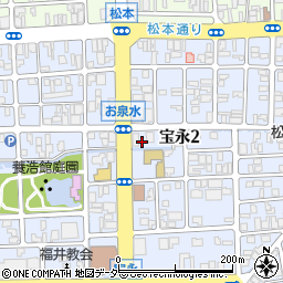 鹿島福井アパート周辺の地図