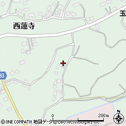茨城県行方市西蓮寺369-1周辺の地図