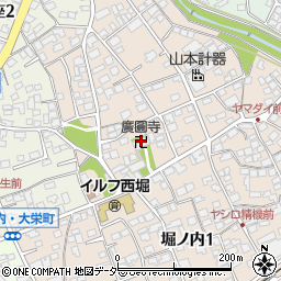 広円寺周辺の地図