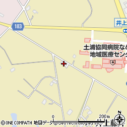 茨城県行方市井上藤井170-1周辺の地図