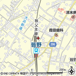 埼玉県秩父郡皆野町皆野1108周辺の地図