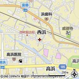 長野県諏訪郡下諏訪町6297周辺の地図