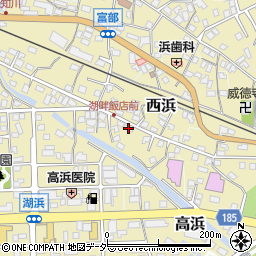 長野県諏訪郡下諏訪町6279周辺の地図