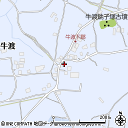 茨城県かすみがうら市牛渡3158-2周辺の地図