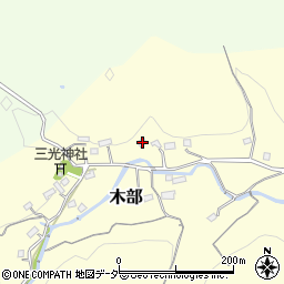 埼玉県比企郡小川町木部402周辺の地図