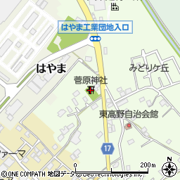 千葉県野田市東高野37周辺の地図
