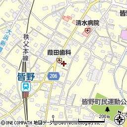 葭田歯科医院周辺の地図
