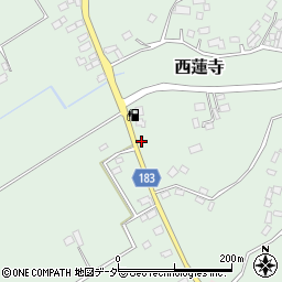 茨城県行方市西蓮寺334周辺の地図