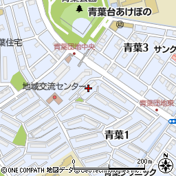 公団久喜青葉団地１－５周辺の地図