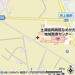 茨城県行方市井上藤井102周辺の地図