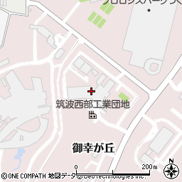 ＪＳＲ筑波研究所周辺の地図