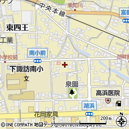 長野県諏訪郡下諏訪町5681-1周辺の地図