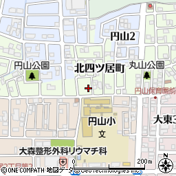 福井県福井市北四ツ居町17周辺の地図