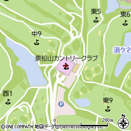 東松山カントリークラブ周辺の地図